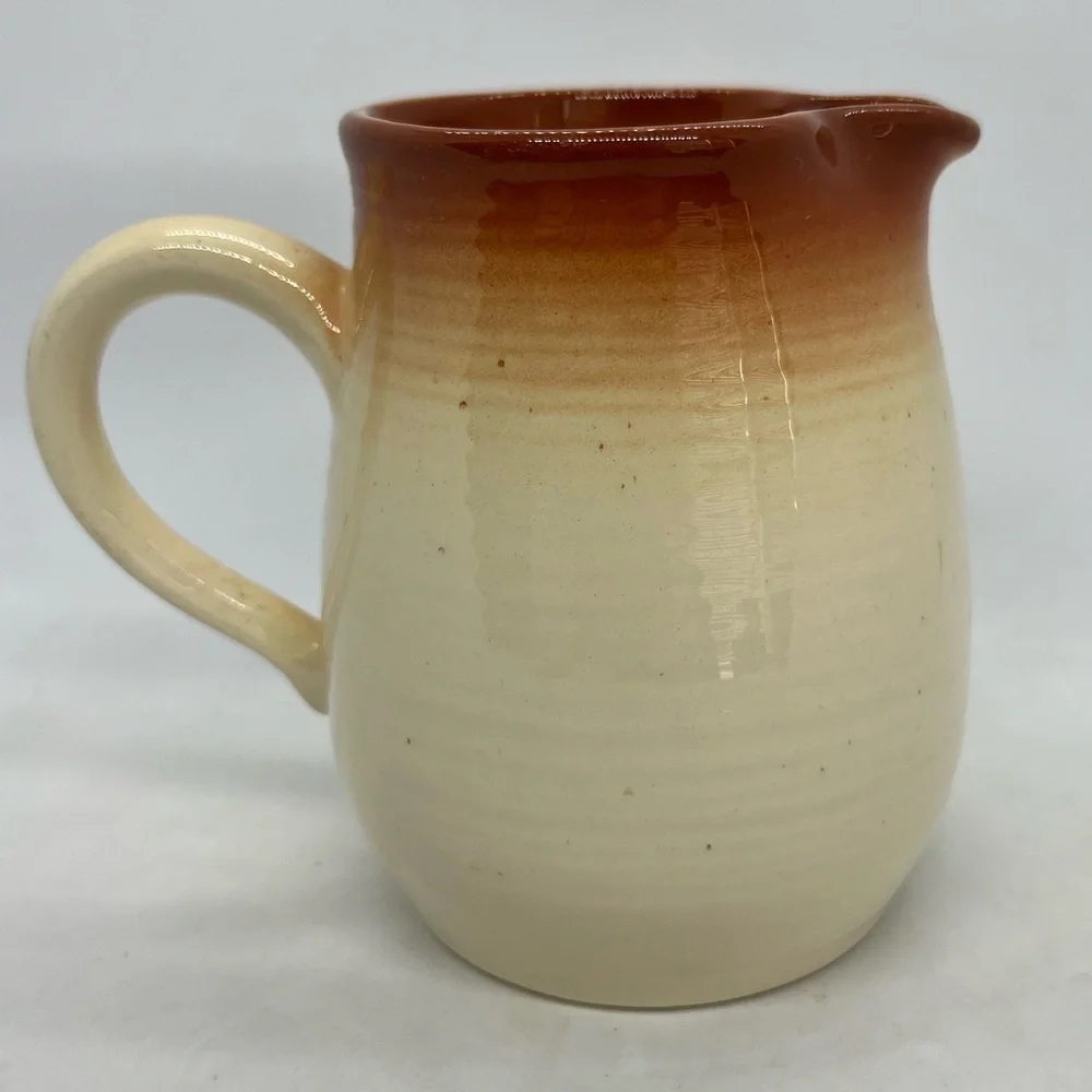 Vintage Franciscan Country Craft Russet Brown Pattern Creamer